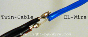 Stripped Neon Wire